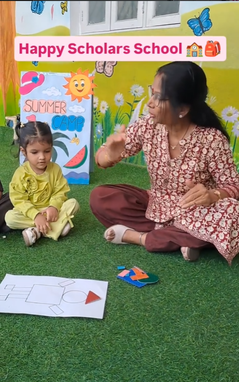a fun painting activity using ear buds 